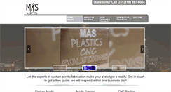 Desktop Screenshot of acrylicfabricationlosangeles.com